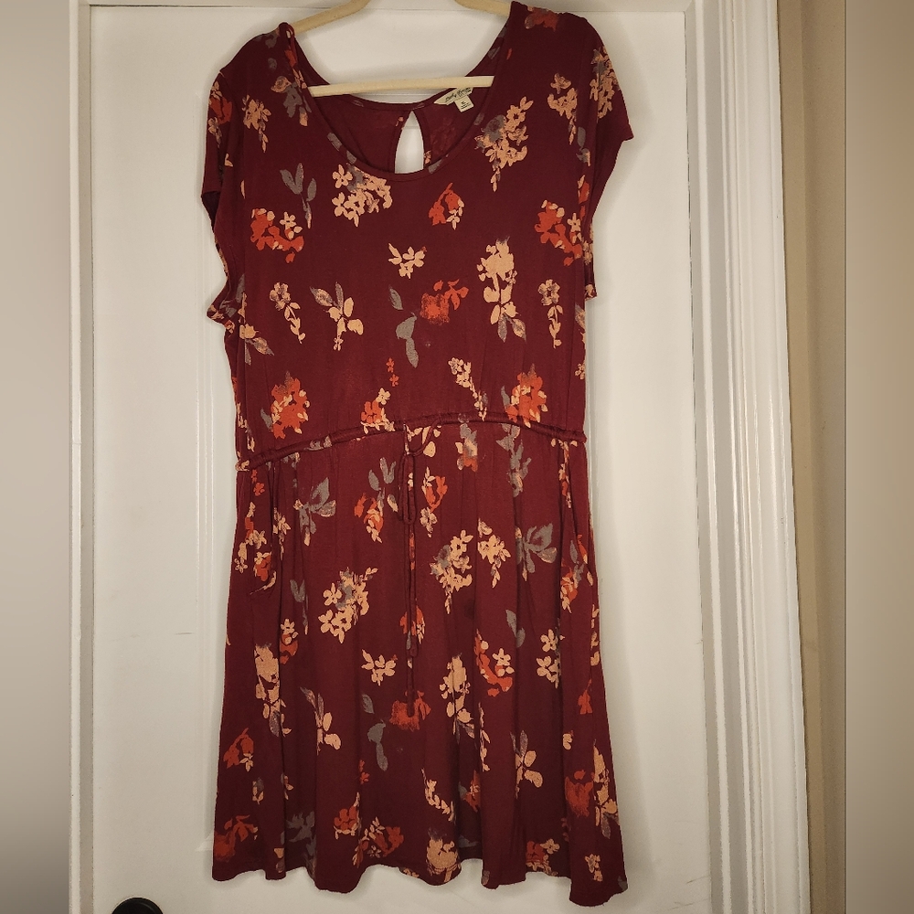 Lucky tie waisted dress